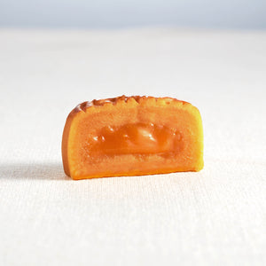 Lune de Blossom Handmade Lava Mooncakes with Crystal Flower Hologram Gift Box -8pcs (Tangerine Peel Custard)